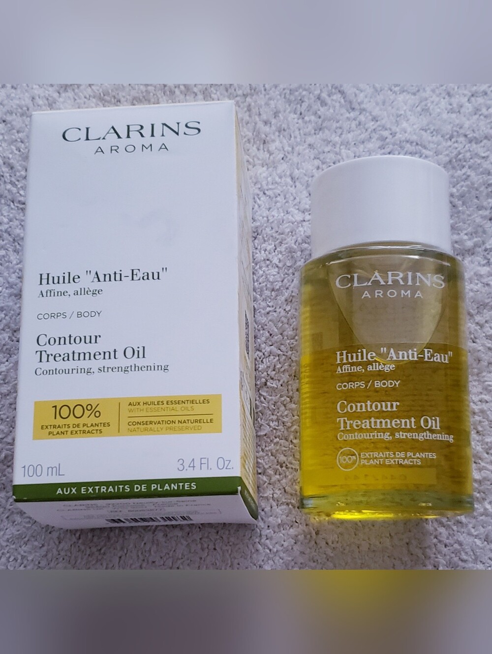 Clarins Tonic Body Firming & Toning  Treatment Oil 100ml.